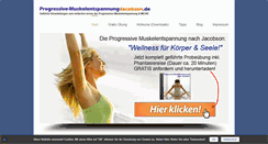 Desktop Screenshot of progressive-muskelentspannung-jacobson.de