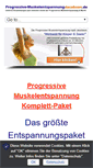 Mobile Screenshot of progressive-muskelentspannung-jacobson.de
